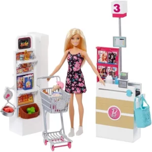 barbie-mobilier-coffret-supermarche-fourni-avec-po